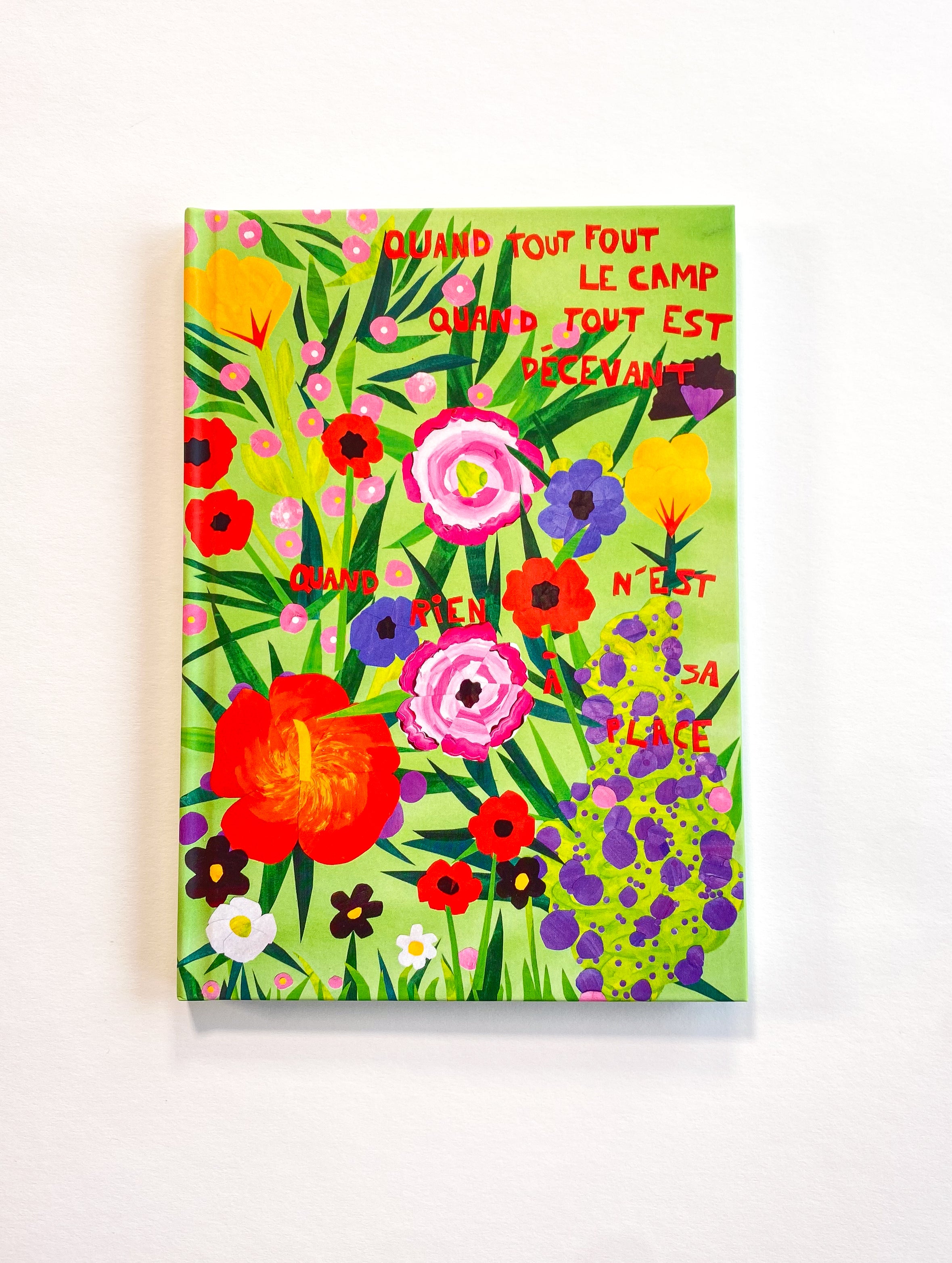 Les fleurs - Carnet A5