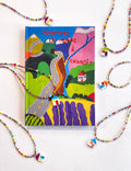 Pack - Carnet + collier maison
