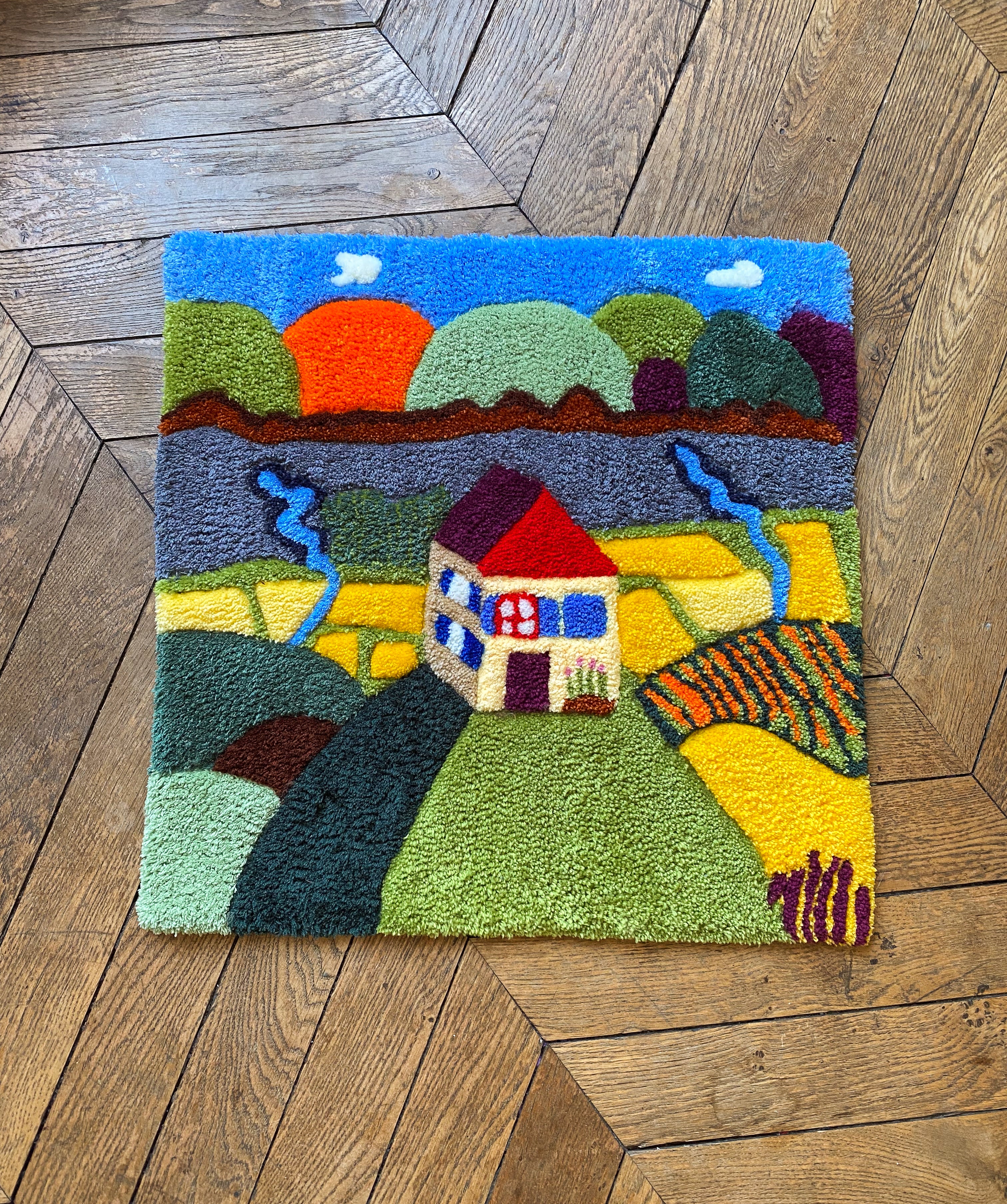 La maison - version tapis